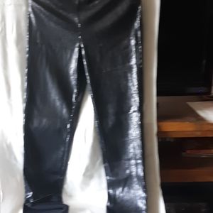 WD NY Black sequin pants size large  original price unknown